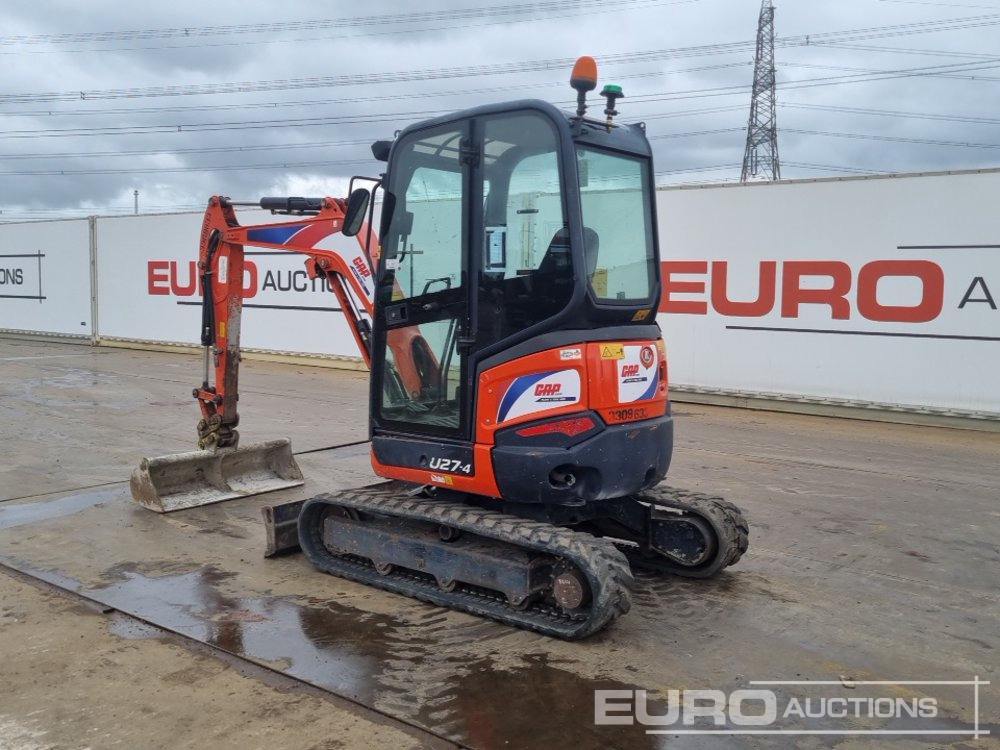 2017 Kubota KX016-4 - Міні-екскаватор: фото 3 2017 Kubota KX016-4 - Міні-екскаватор: фото 3