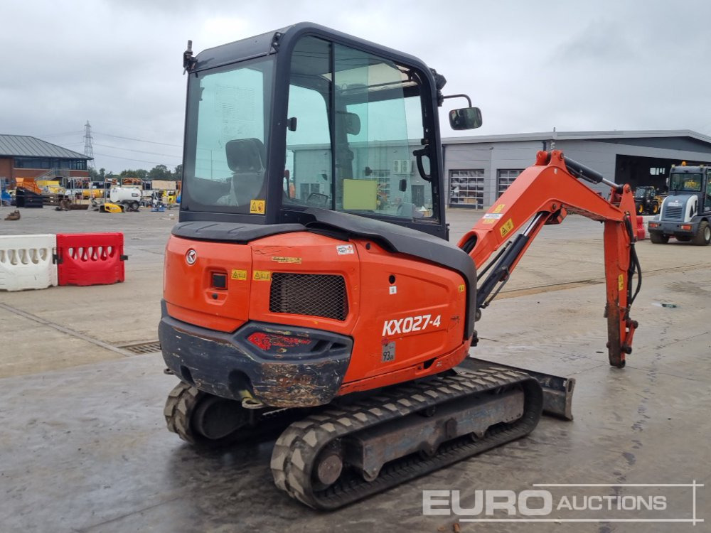 2017 Kubota KX027-4 - Міні-екскаватор: фото 5 2017 Kubota KX027-4 - Міні-екскаватор: фото 5