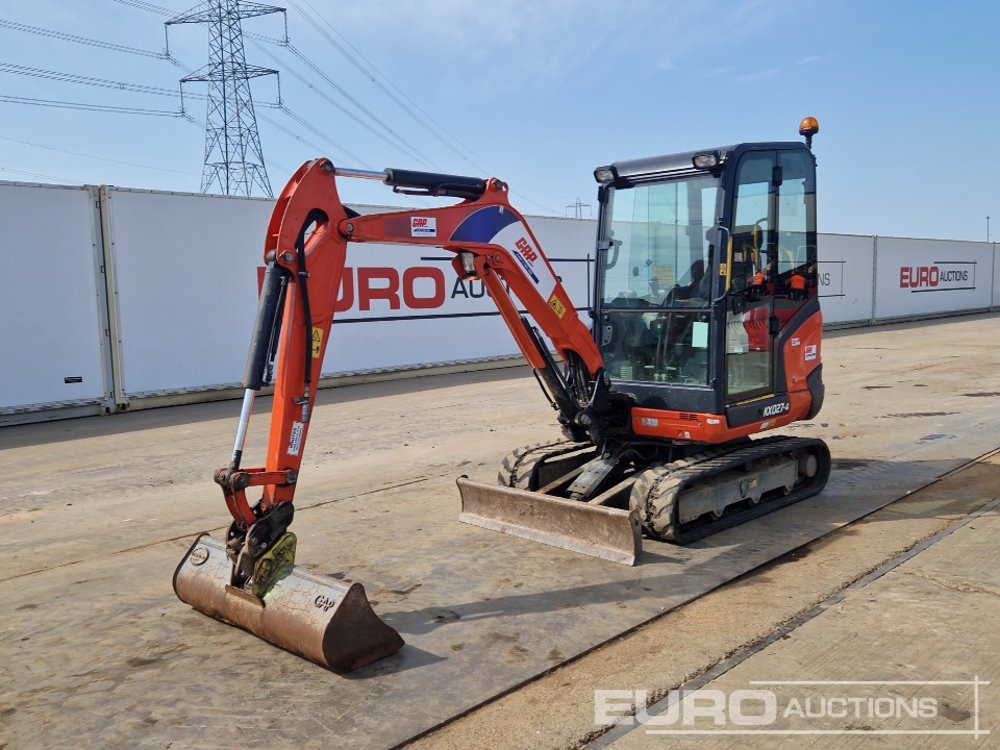 2017 Kubota KX027-4 - Міні-екскаватор: фото 4 2017 Kubota KX027-4 - Міні-екскаватор: фото 4