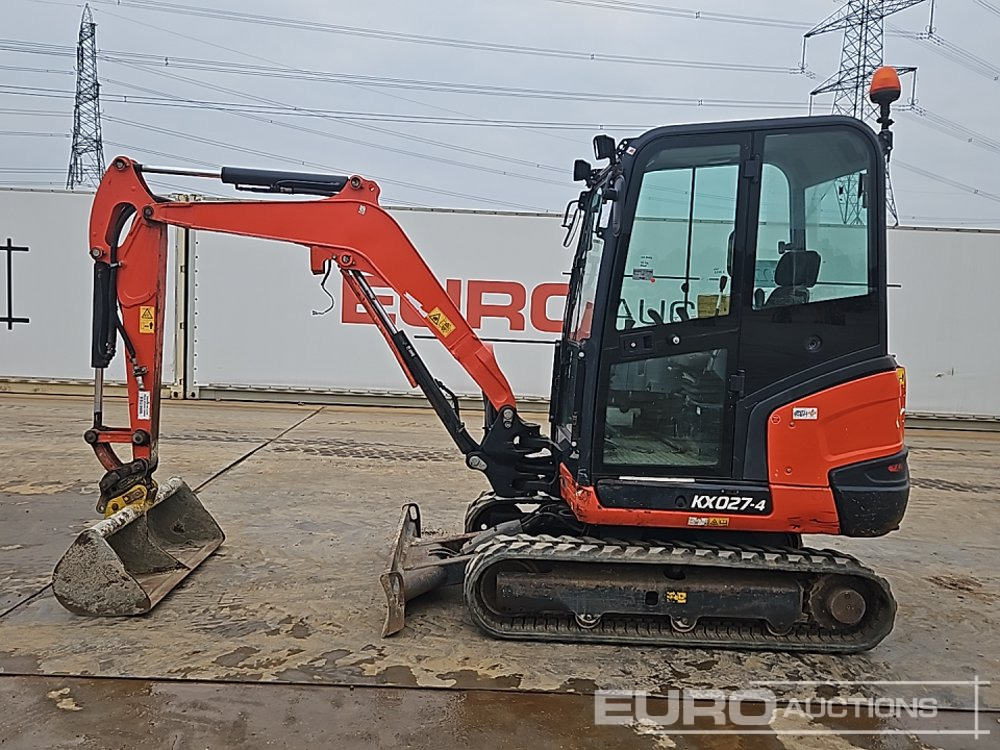 2017 Kubota KX027-4 - Міні-екскаватор: фото 2 2017 Kubota KX027-4 - Міні-екскаватор: фото 2