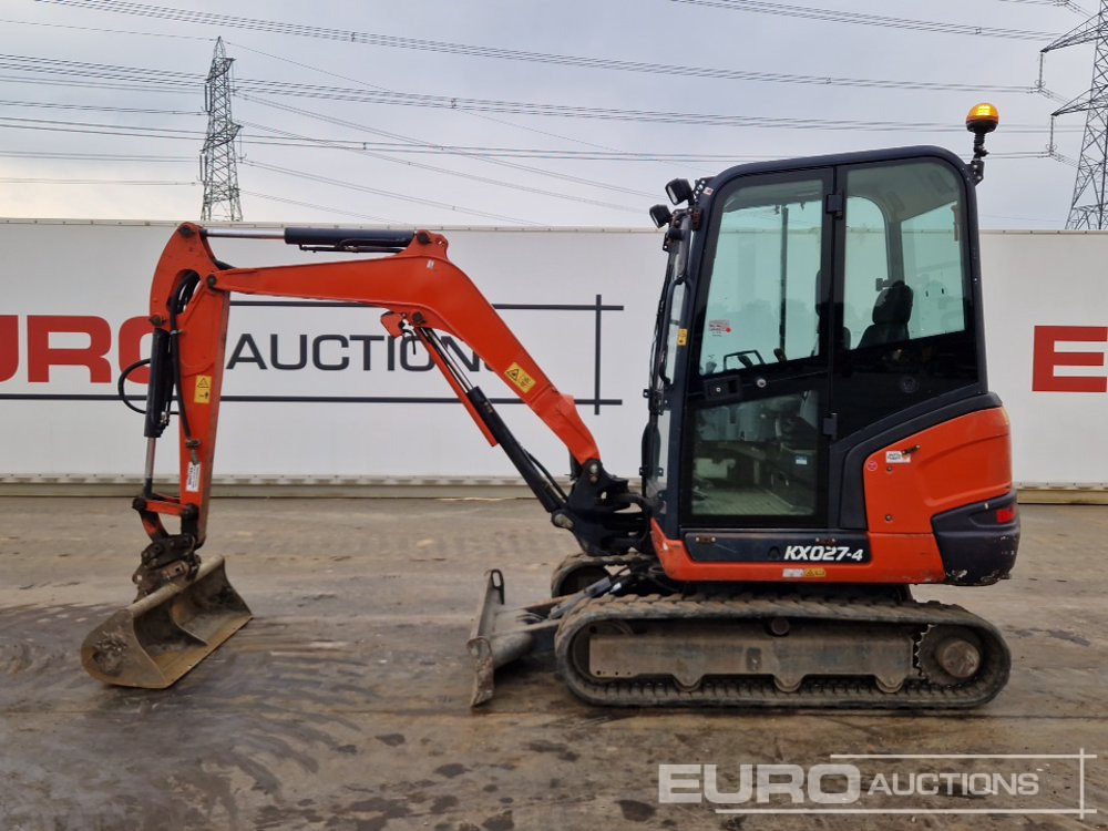 2017 Kubota KX027-4 - Міні-екскаватор: фото 2 2017 Kubota KX027-4 - Міні-екскаватор: фото 2