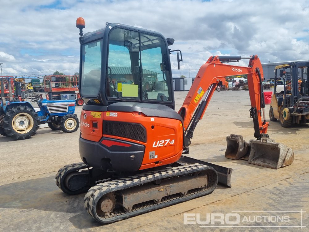 2017 Kubota U27-4 - Міні-екскаватор: фото 5 2017 Kubota U27-4 - Міні-екскаватор: фото 5