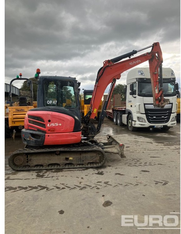 2017 Kubota U55-4 - Міні-екскаватор: фото 3 2017 Kubota U55-4 - Міні-екскаватор: фото 3
