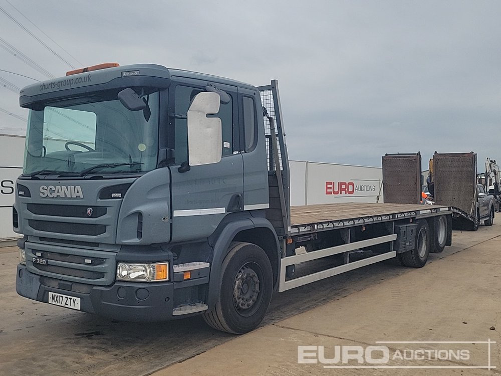 2017 Scania P320 - Бортова вантажівка/ Платформа: фото 1 2017 Scania P320 - Бортова вантажівка/ Платформа: фото 1