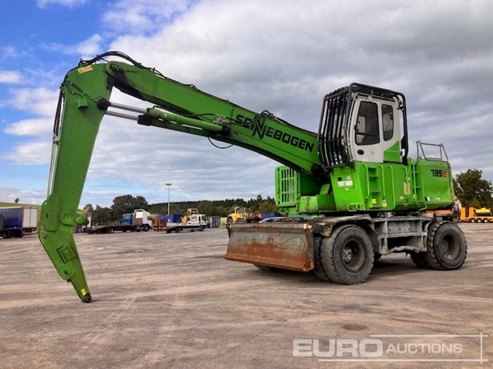 2017 Sennebogen 735E - Колісний екскаватор: фото 1 2017 Sennebogen 735E - Колісний екскаватор: фото 1