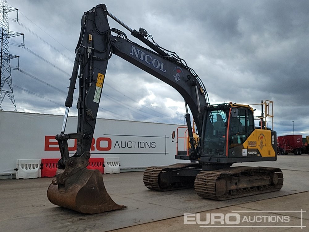 2017 Volvo EC180EL - Гусеничний екскаватор: фото 1 2017 Volvo EC180EL - Гусеничний екскаватор: фото 1