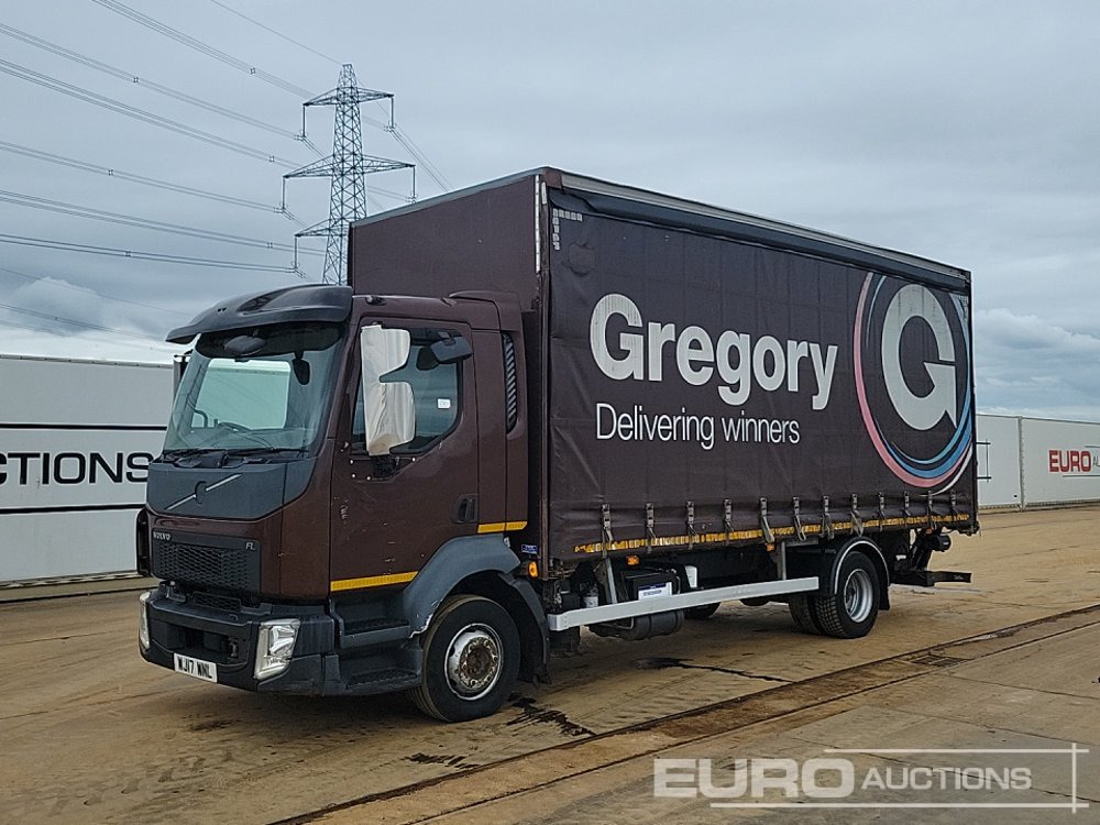 2017 Volvo FL210 - Тентована вантажівка: фото 1 2017 Volvo FL210 - Тентована вантажівка: фото 1