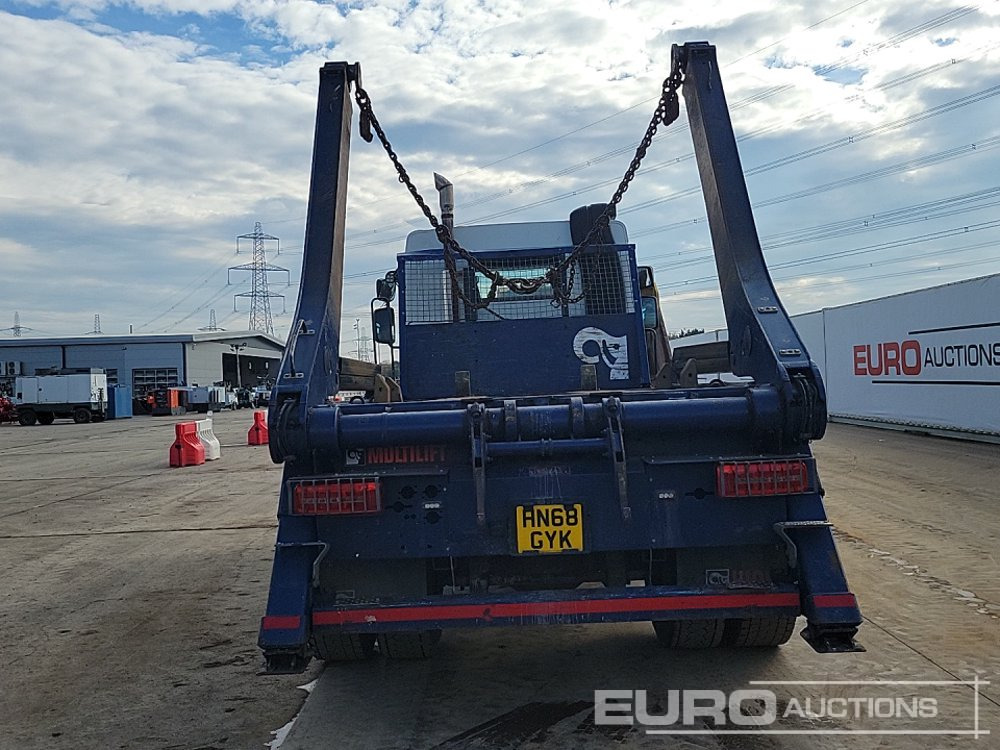 2018 DAF LF260 - Скіповий навантажувач вантажівка: фото 4 2018 DAF LF260 - Скіповий навантажувач вантажівка: фото 4
