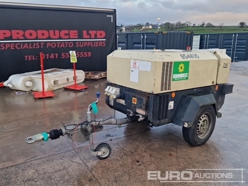 2018 Doosan 7/41 - Повітряний компресор: фото 1 2018 Doosan 7/41 - Повітряний компресор: фото 1