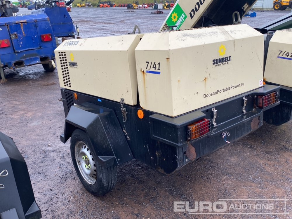 2018 Doosan 741 - Повітряний компресор: фото 2 2018 Doosan 741 - Повітряний компресор: фото 2