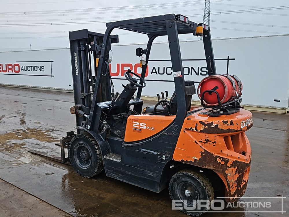 2018 Doosan G25GP - Навантажувач вилковий: фото 3 2018 Doosan G25GP - Навантажувач вилковий: фото 3