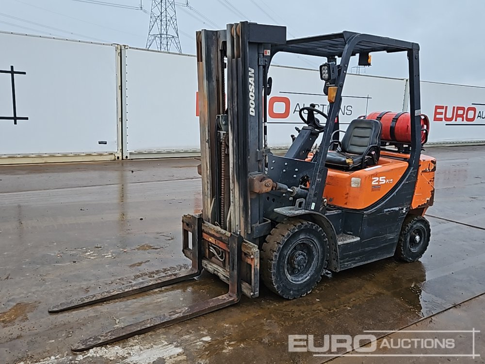 2018 Doosan G25GP - Навантажувач вилковий: фото 1 2018 Doosan G25GP - Навантажувач вилковий: фото 1