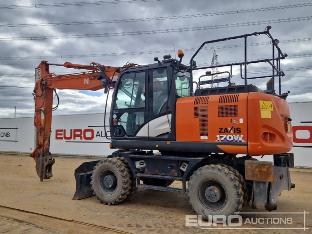 2018 Hitachi ZX170W-6 - Колісний екскаватор: фото 3 2018 Hitachi ZX170W-6 - Колісний екскаватор: фото 3