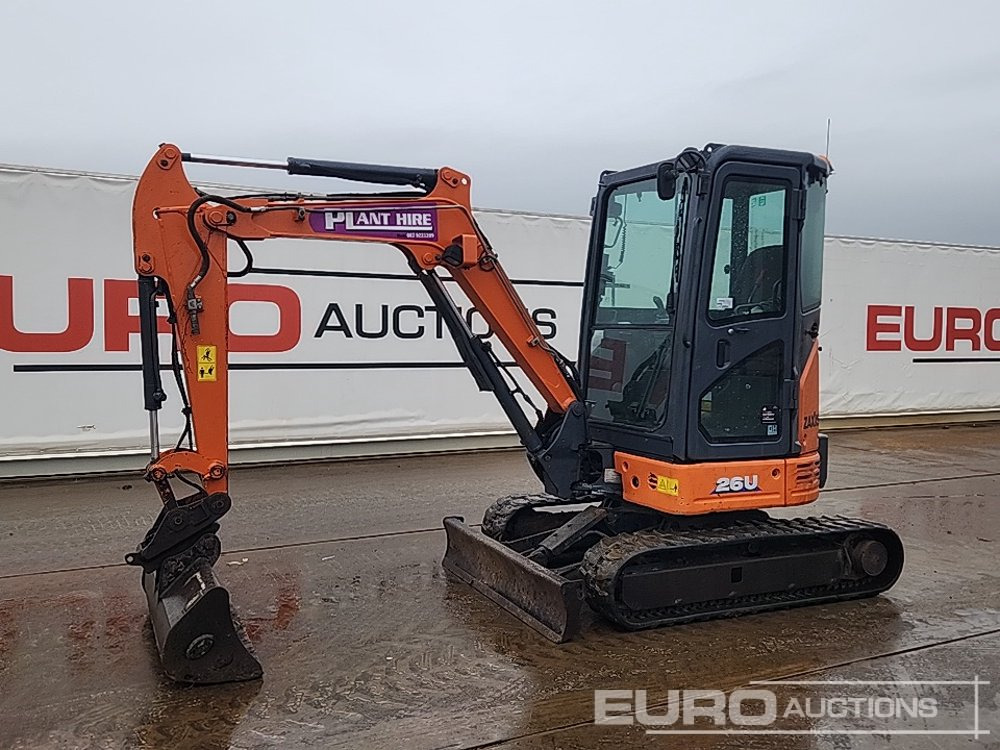 2018 Hitachi ZX26U-5A CR - Міні-екскаватор: фото 1 2018 Hitachi ZX26U-5A CR - Міні-екскаватор: фото 1