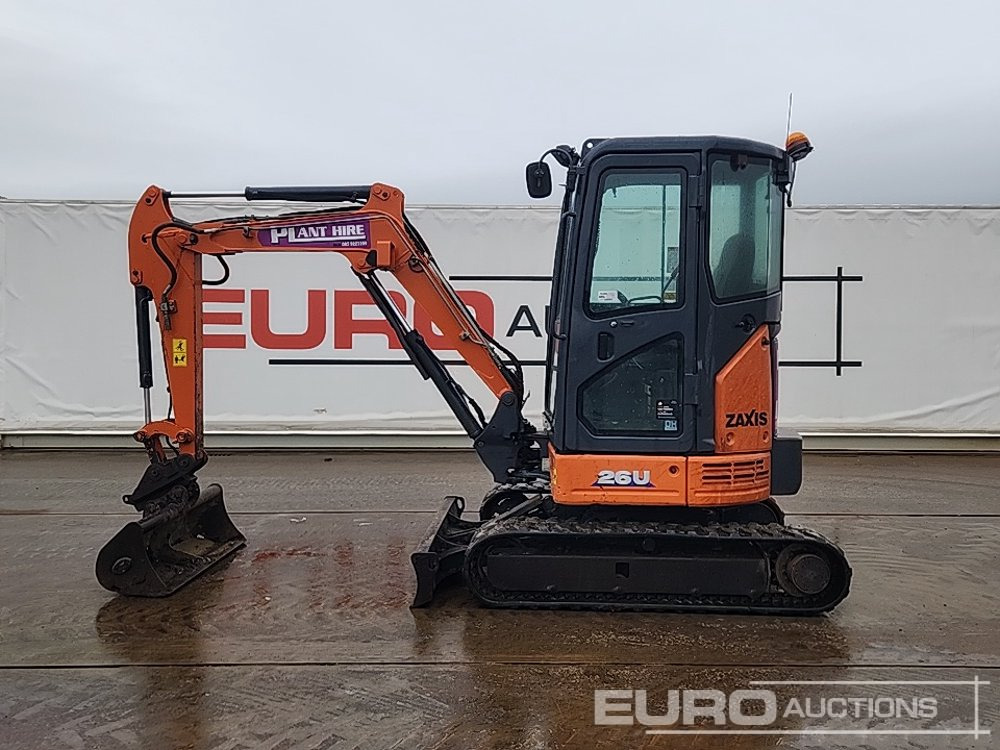 2018 Hitachi ZX26U-5A CR - Міні-екскаватор: фото 2 2018 Hitachi ZX26U-5A CR - Міні-екскаватор: фото 2