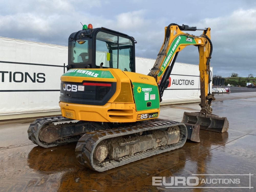 2018 JCB 85Z-1 ECO - Міні-екскаватор: фото 5 2018 JCB 85Z-1 ECO - Міні-екскаватор: фото 5