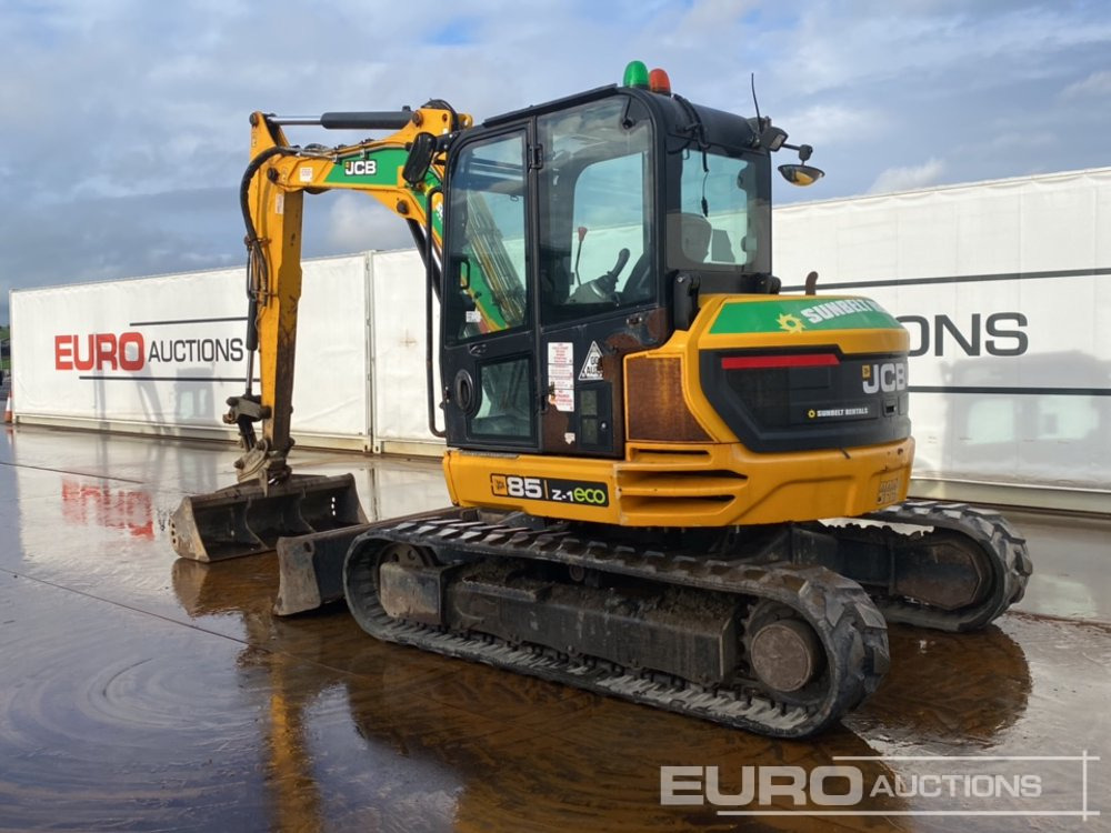 2018 JCB 85Z-1 ECO - Міні-екскаватор: фото 3 2018 JCB 85Z-1 ECO - Міні-екскаватор: фото 3