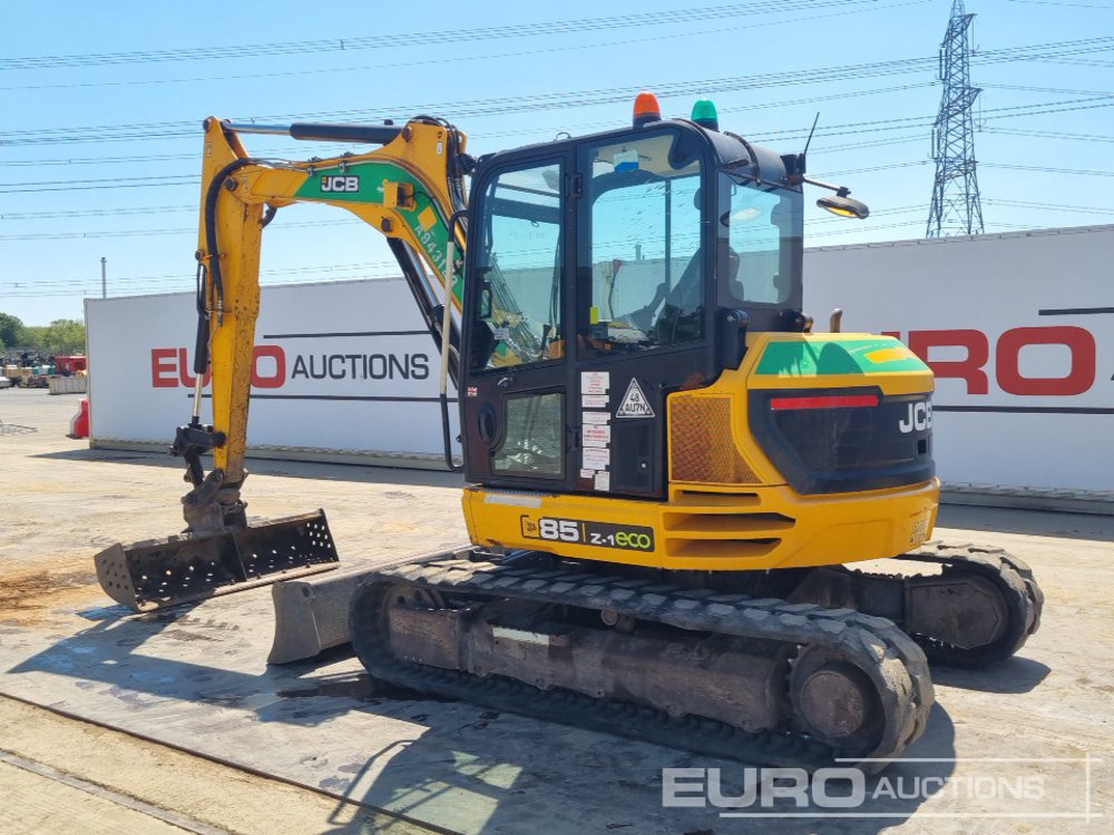 2018 JCB 85Z-1 - Міні-екскаватор: фото 3 2018 JCB 85Z-1 - Міні-екскаватор: фото 3