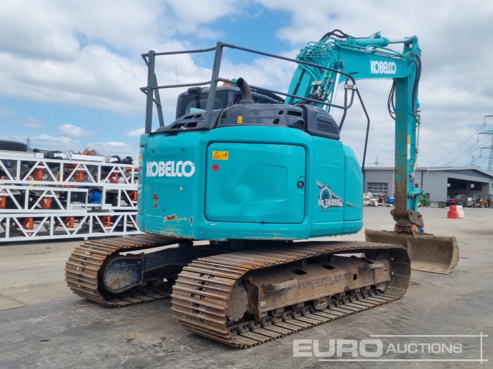 2018 Kobelco SK140SRLC-5 - Гусеничний екскаватор: фото 5 2018 Kobelco SK140SRLC-5 - Гусеничний екскаватор: фото 5