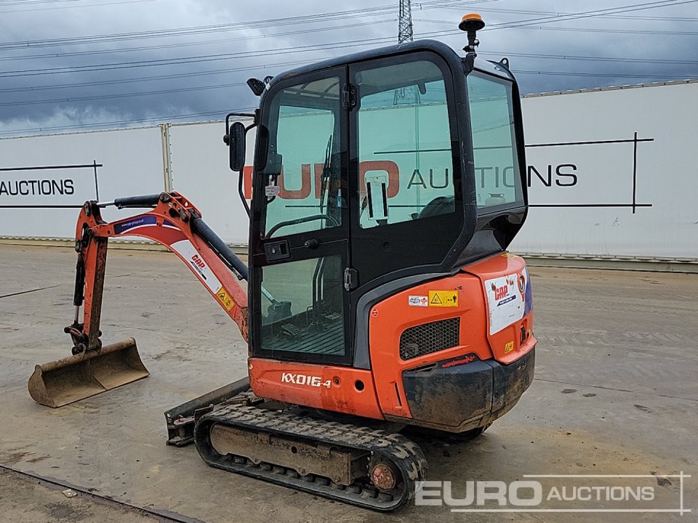 2018 Kubota KX016-4 - Міні-екскаватор: фото 3 2018 Kubota KX016-4 - Міні-екскаватор: фото 3