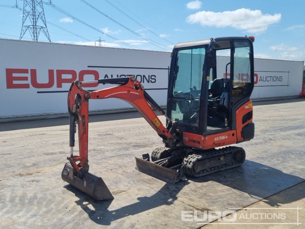 2018 Kubota KX016-4 - Міні-екскаватор: фото 1 2018 Kubota KX016-4 - Міні-екскаватор: фото 1