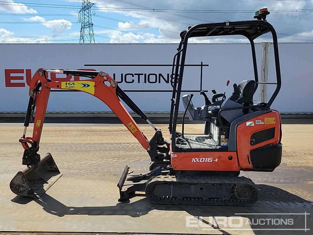 2018 Kubota KX016-4 - Міні-екскаватор: фото 2 2018 Kubota KX016-4 - Міні-екскаватор: фото 2