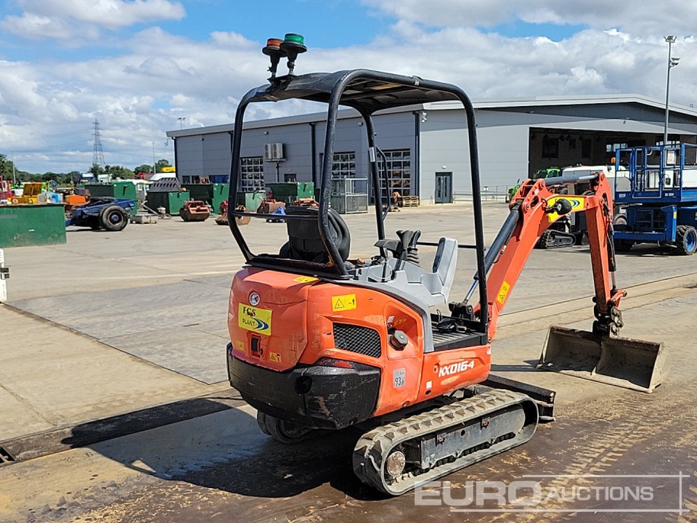 2018 Kubota KX016-4 - Міні-екскаватор: фото 5 2018 Kubota KX016-4 - Міні-екскаватор: фото 5
