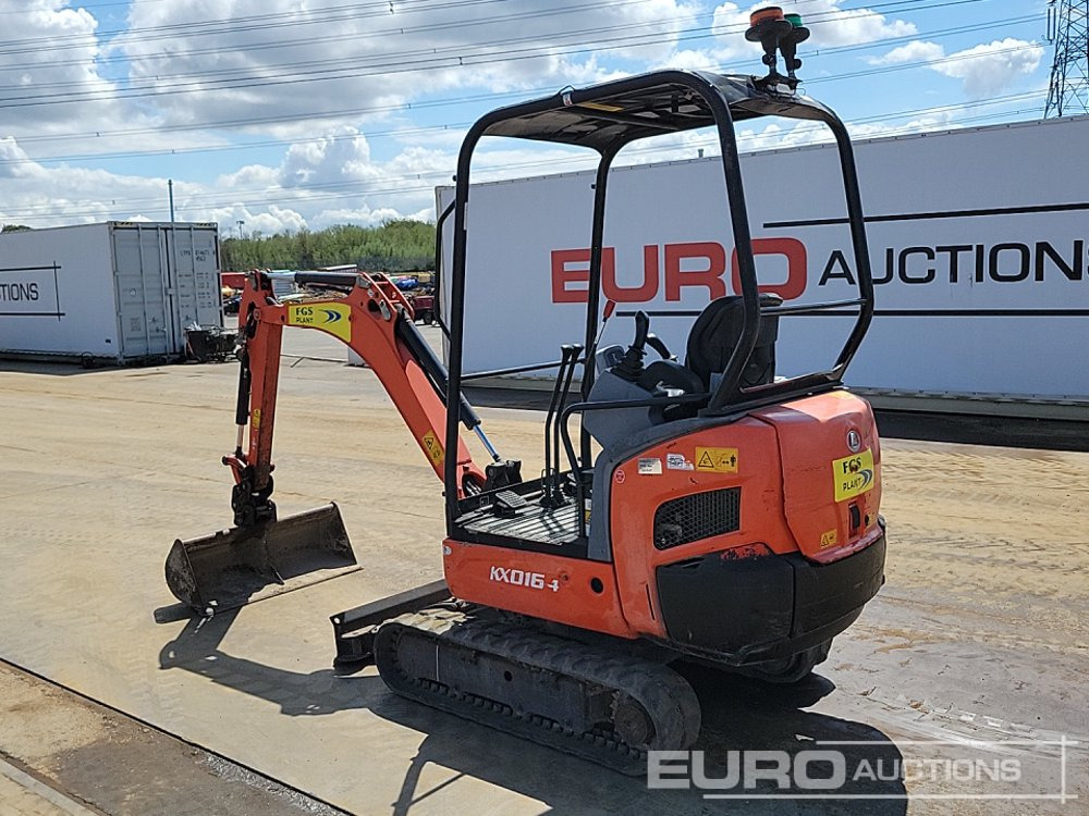 2018 Kubota KX016-4 - Міні-екскаватор: фото 3 2018 Kubota KX016-4 - Міні-екскаватор: фото 3