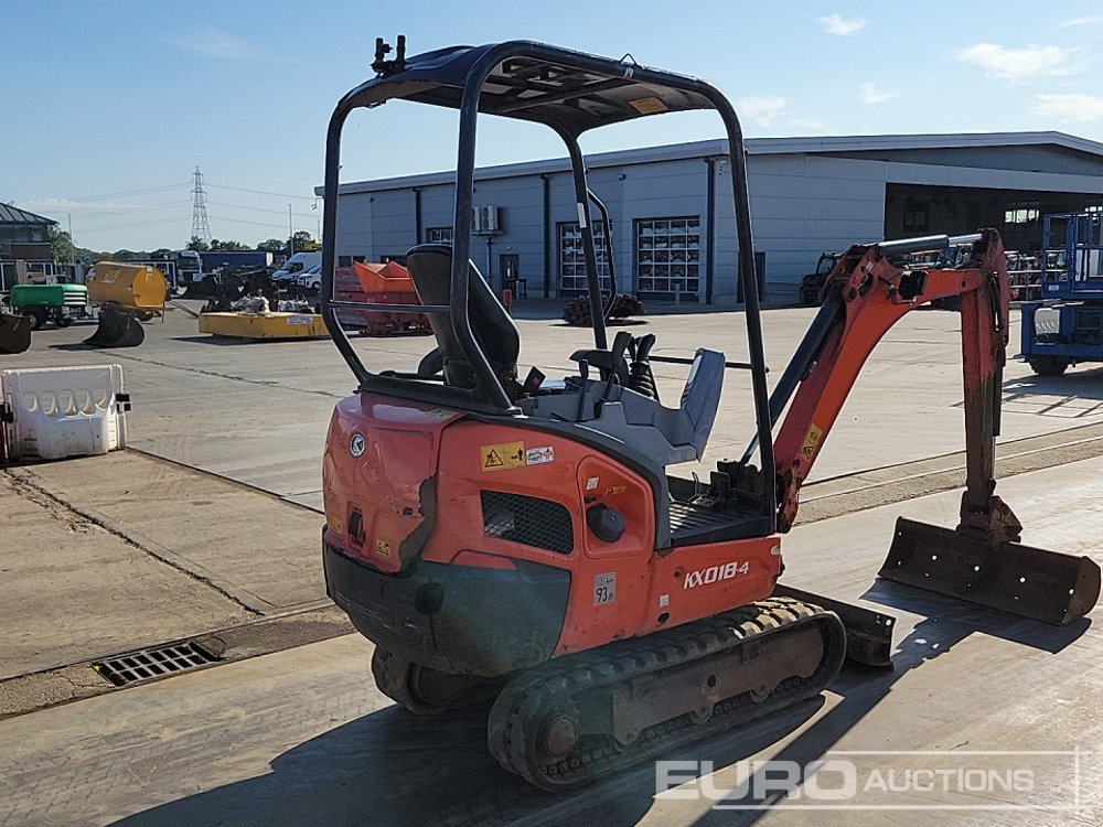 2018 Kubota KX018-4 - Міні-екскаватор: фото 5 2018 Kubota KX018-4 - Міні-екскаватор: фото 5