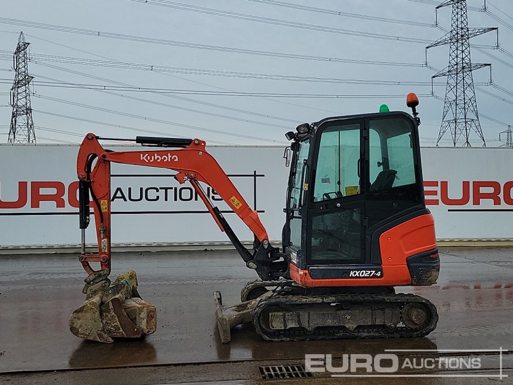 2018 Kubota KX027-4 - Міні-екскаватор: фото 2 2018 Kubota KX027-4 - Міні-екскаватор: фото 2
