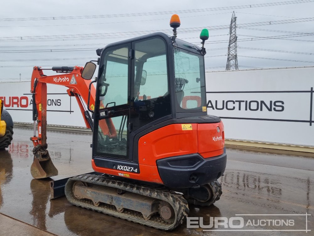 2018 Kubota KX027-4 - Міні-екскаватор: фото 3 2018 Kubota KX027-4 - Міні-екскаватор: фото 3