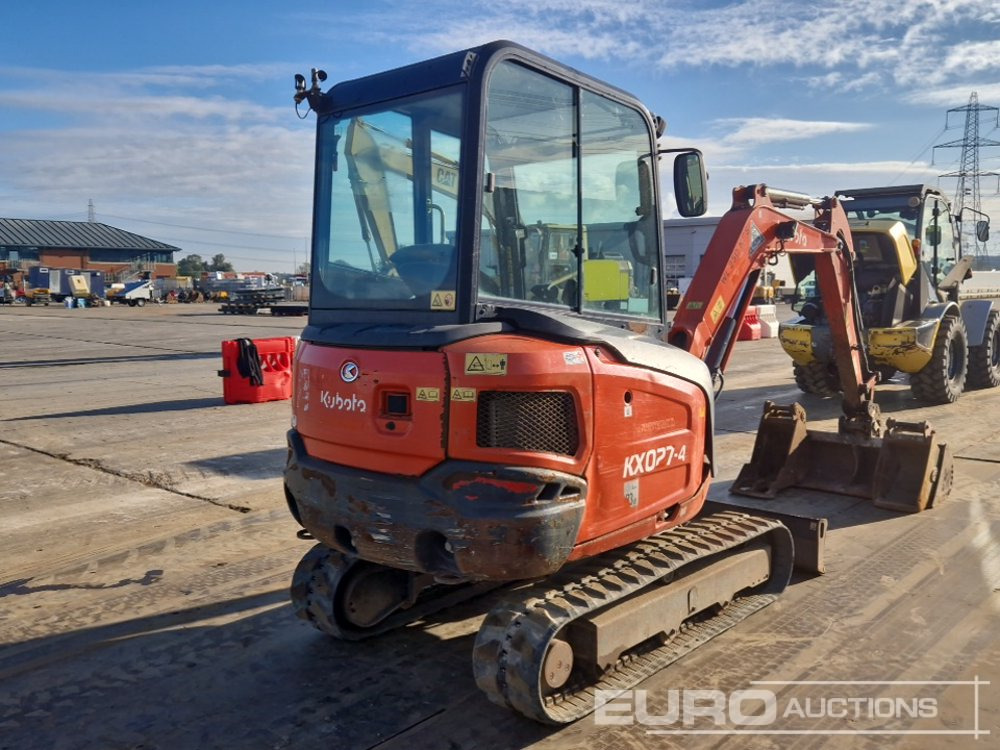 2018 Kubota KX027-4 - Міні-екскаватор: фото 5 2018 Kubota KX027-4 - Міні-екскаватор: фото 5