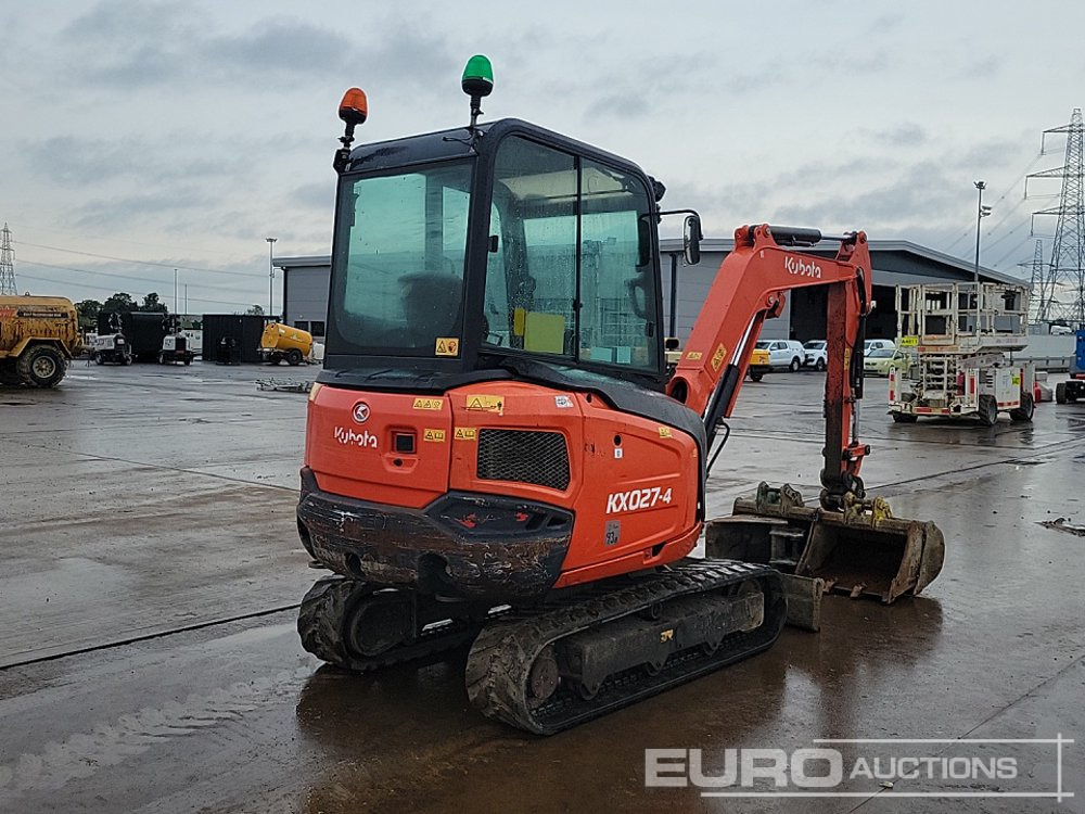 2018 Kubota KX027-4 - Міні-екскаватор: фото 5 2018 Kubota KX027-4 - Міні-екскаватор: фото 5