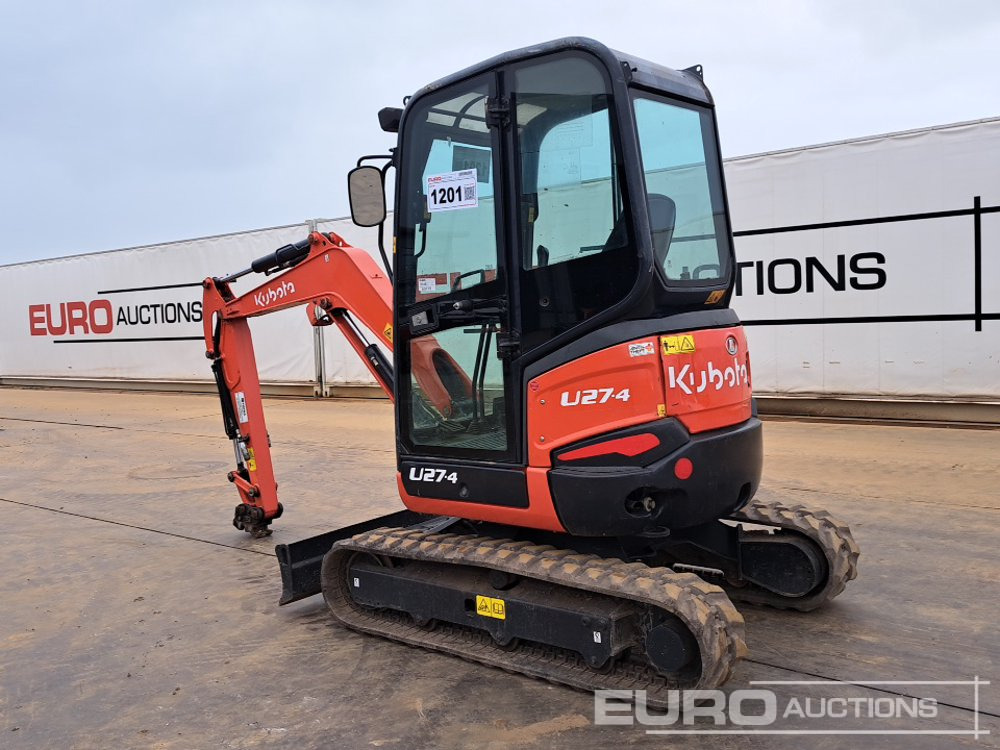 2018 Kubota U27.4 - Міні-екскаватор: фото 3 2018 Kubota U27.4 - Міні-екскаватор: фото 3