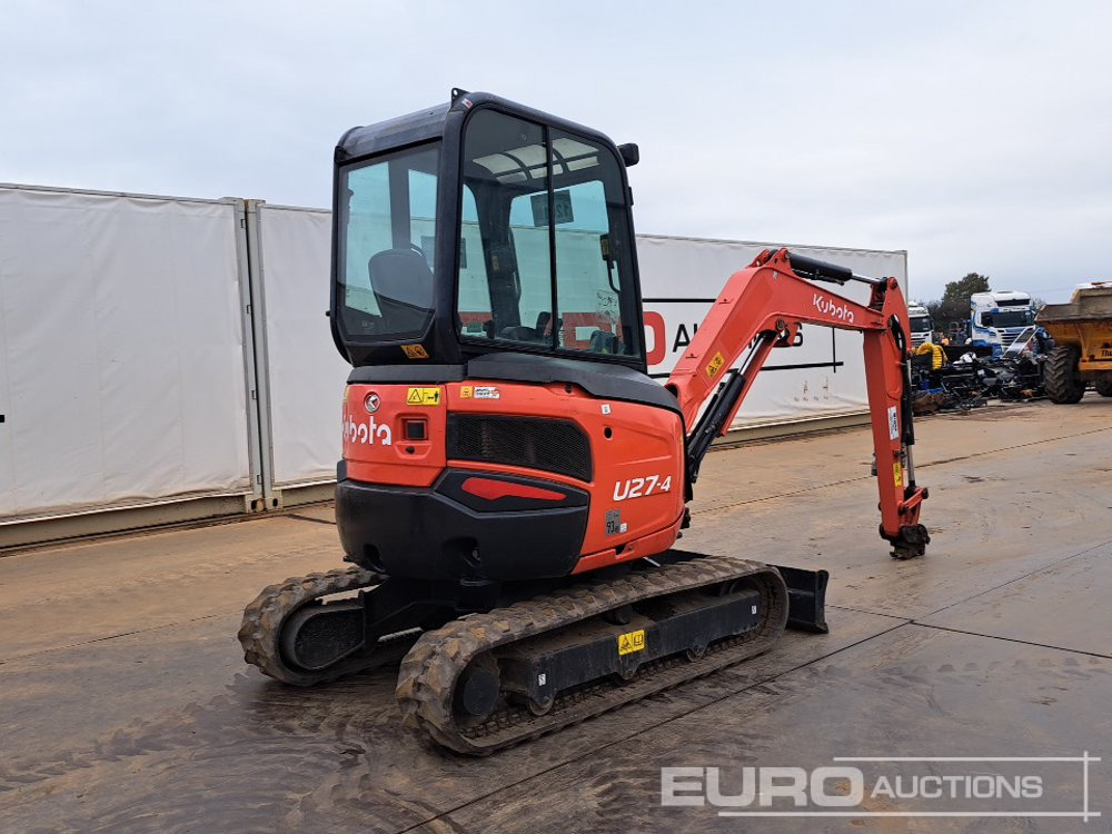 2018 Kubota U27.4 - Міні-екскаватор: фото 5 2018 Kubota U27.4 - Міні-екскаватор: фото 5
