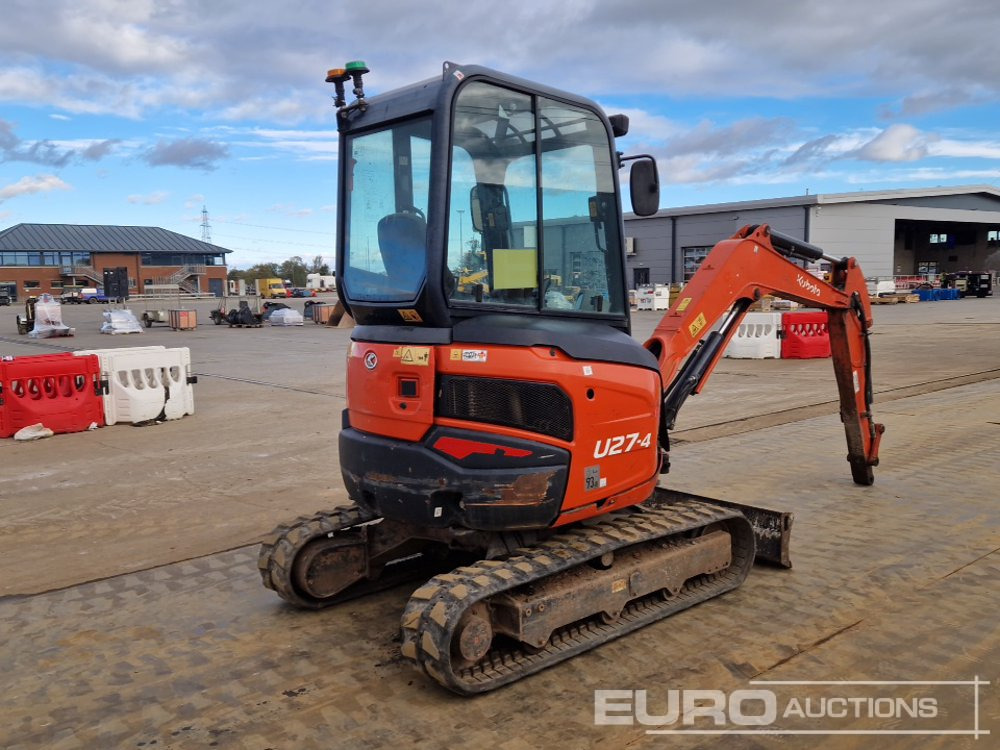 2018 Kubota U27-4 - Міні-екскаватор: фото 5 2018 Kubota U27-4 - Міні-екскаватор: фото 5