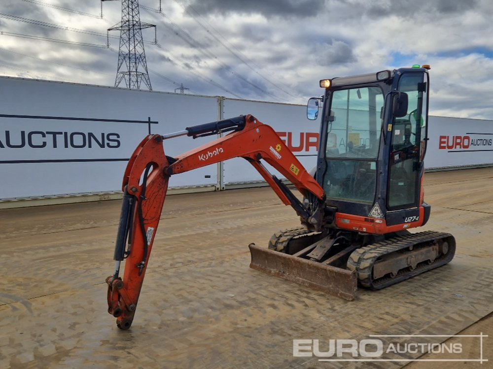 2018 Kubota U27-4 - Міні-екскаватор: фото 1 2018 Kubota U27-4 - Міні-екскаватор: фото 1