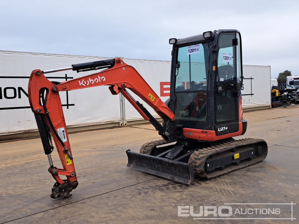 2018 Kubota U27.4 - Міні-екскаватор: фото 1 2018 Kubota U27.4 - Міні-екскаватор: фото 1