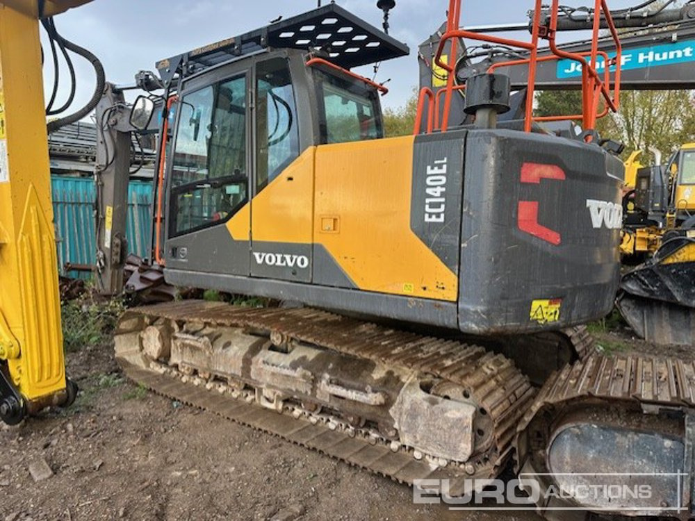 2018 Volvo EC140EL - Гусеничний екскаватор: фото 3 2018 Volvo EC140EL - Гусеничний екскаватор: фото 3