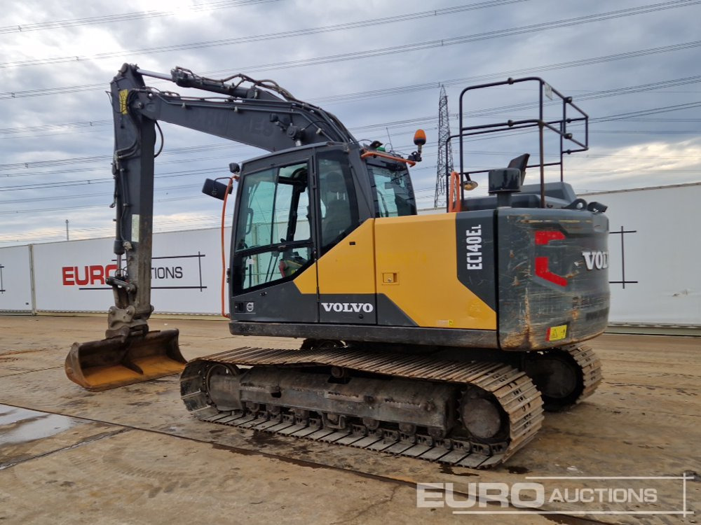 2018 Volvo EC140EL - Гусеничний екскаватор: фото 3 2018 Volvo EC140EL - Гусеничний екскаватор: фото 3