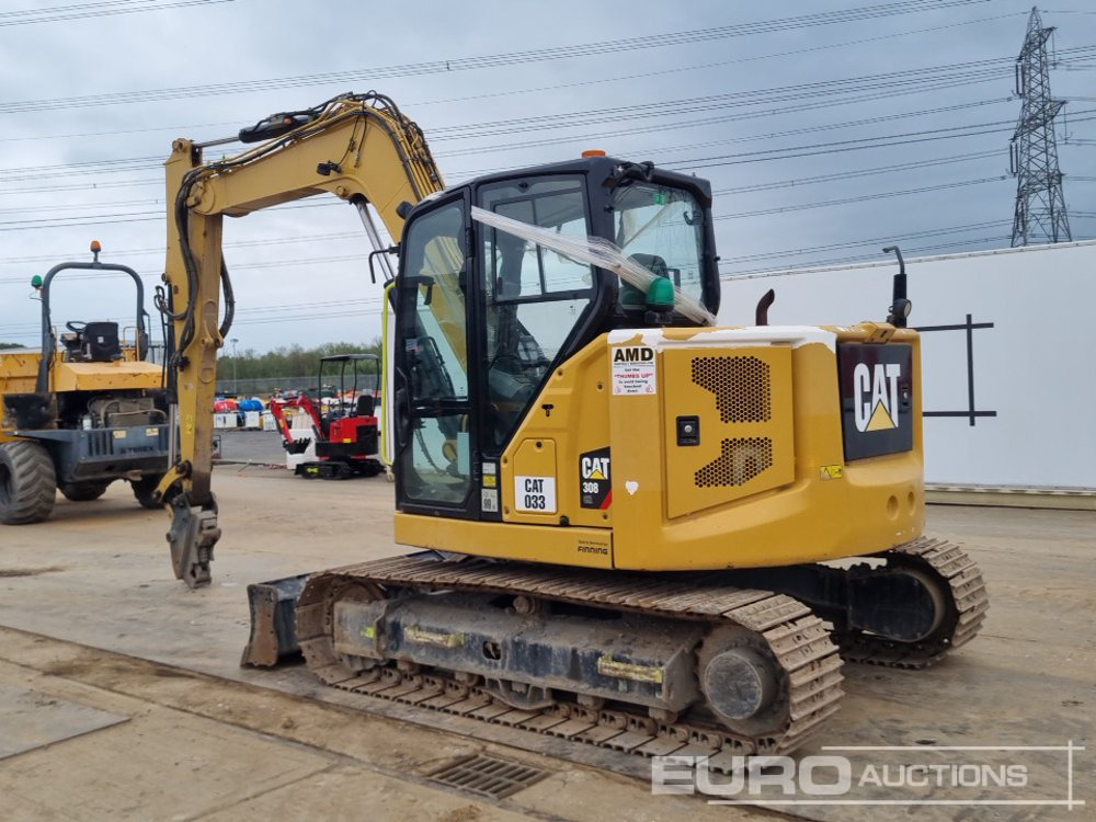 2019 CAT 308CR - Міні-екскаватор: фото 3 2019 CAT 308CR - Міні-екскаватор: фото 3