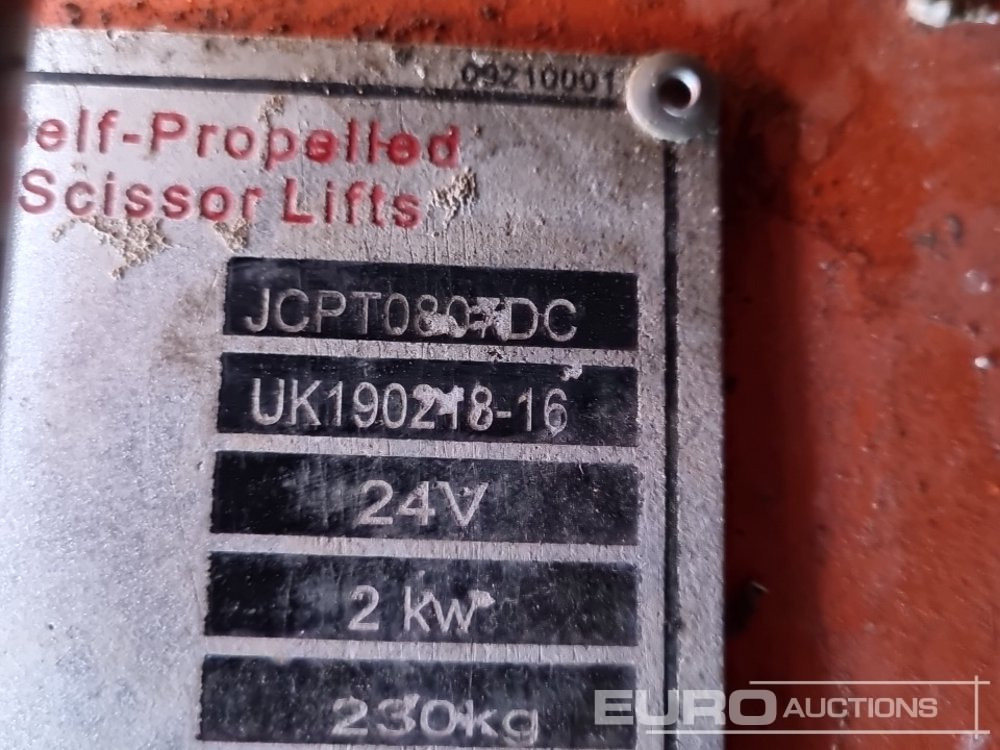 2019 Dingli JCPT0807DC - Ножичний підйомник: фото 1 2019 Dingli JCPT0807DC - Ножичний підйомник: фото 1