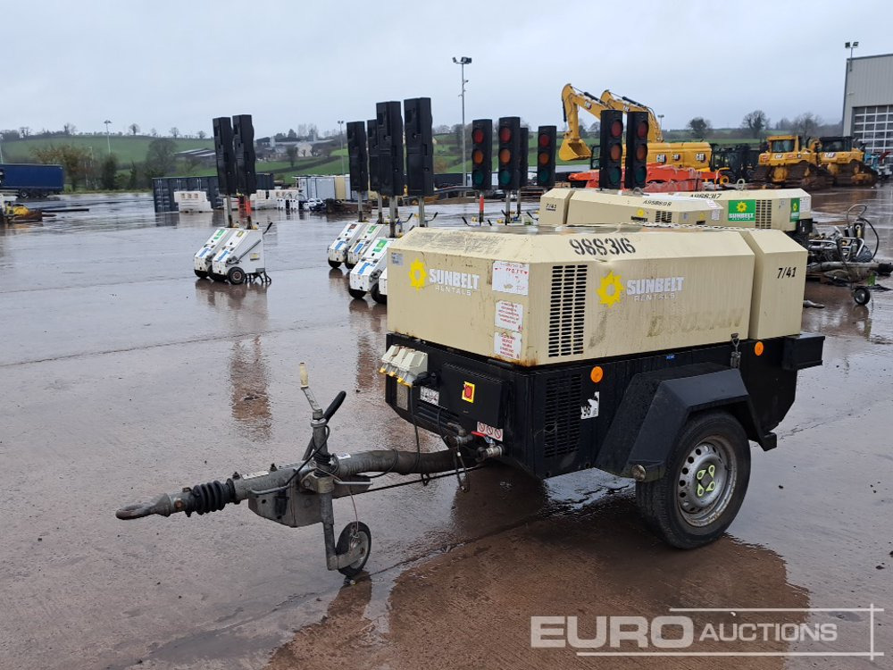 2019 Doosan 741 - Повітряний компресор: фото 1 2019 Doosan 741 - Повітряний компресор: фото 1