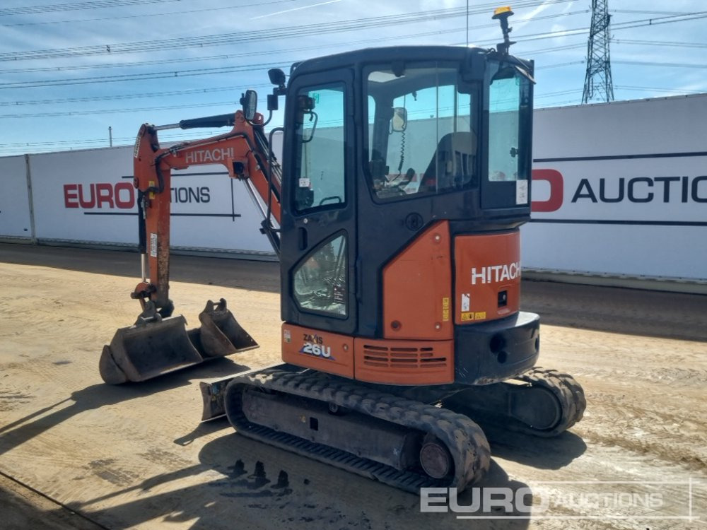 2019 Hitachi ZX26U-6 CR - Міні-екскаватор: фото 3 2019 Hitachi ZX26U-6 CR - Міні-екскаватор: фото 3