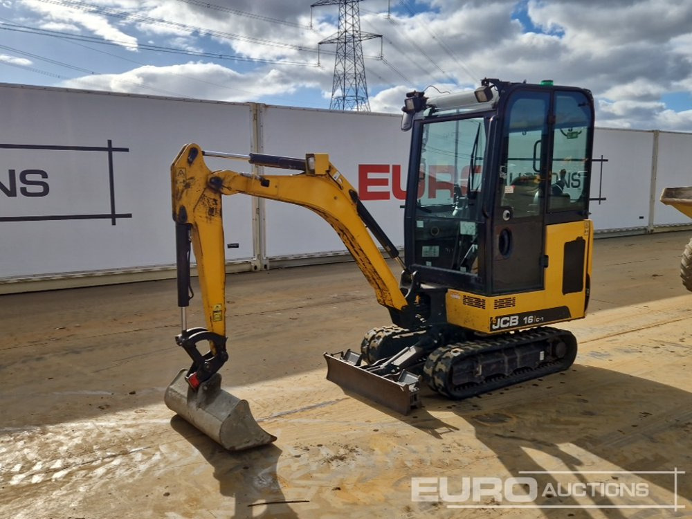 2019 JCB 16C-1 - Міні-екскаватор: фото 1 2019 JCB 16C-1 - Міні-екскаватор: фото 1