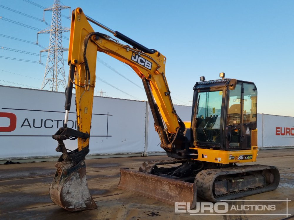 2019 JCB 85Z-1 ECO - Міні-екскаватор: фото 1 2019 JCB 85Z-1 ECO - Міні-екскаватор: фото 1