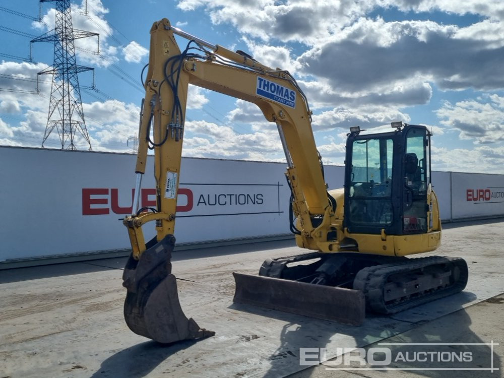 2019 Komatsu PC80MR-5 - Міні-екскаватор: фото 1 2019 Komatsu PC80MR-5 - Міні-екскаватор: фото 1