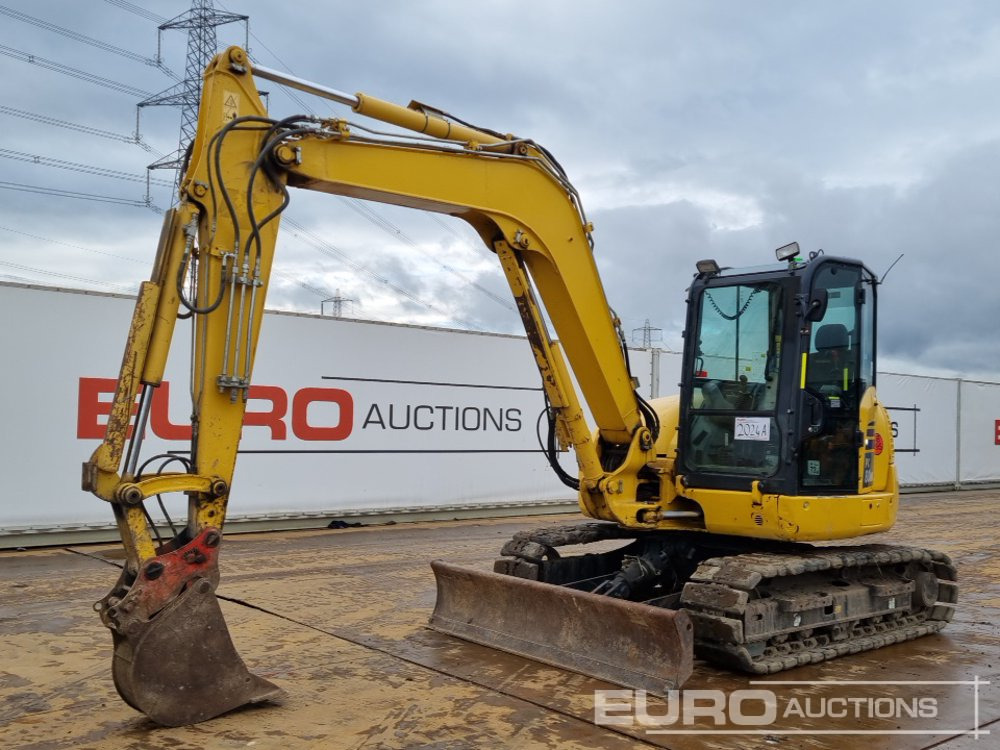 2019 Komatsu PC80MR-5E0 - Міні-екскаватор: фото 1 2019 Komatsu PC80MR-5E0 - Міні-екскаватор: фото 1