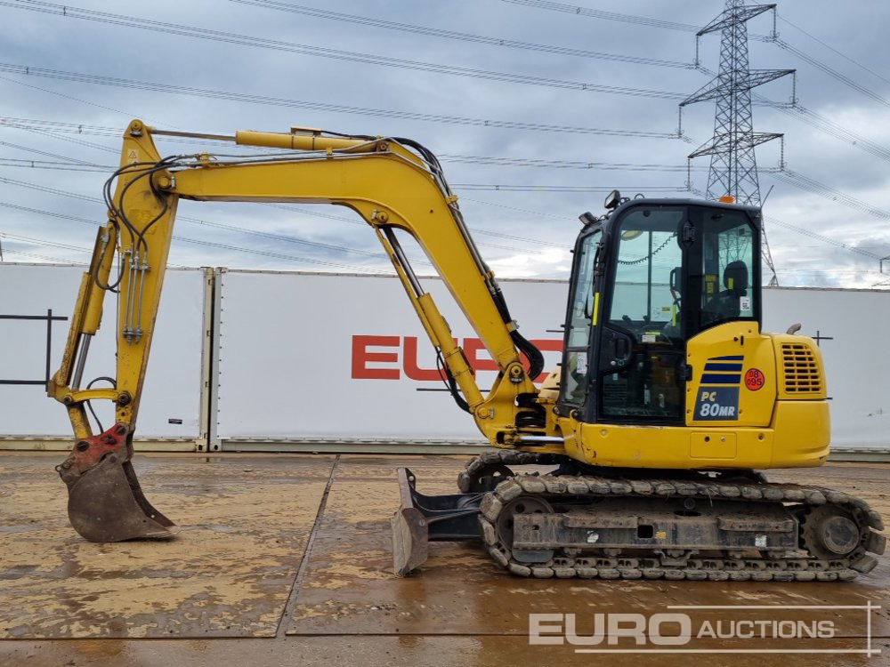2019 Komatsu PC80MR-5E0 - Міні-екскаватор: фото 2 2019 Komatsu PC80MR-5E0 - Міні-екскаватор: фото 2