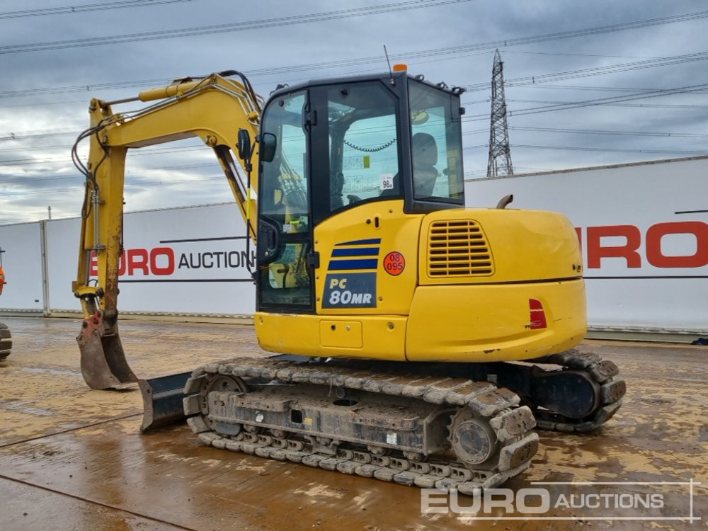 2019 Komatsu PC80MR-5E0 - Міні-екскаватор: фото 3 2019 Komatsu PC80MR-5E0 - Міні-екскаватор: фото 3